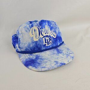 OTTO Blue and White Tie-Dye Hat